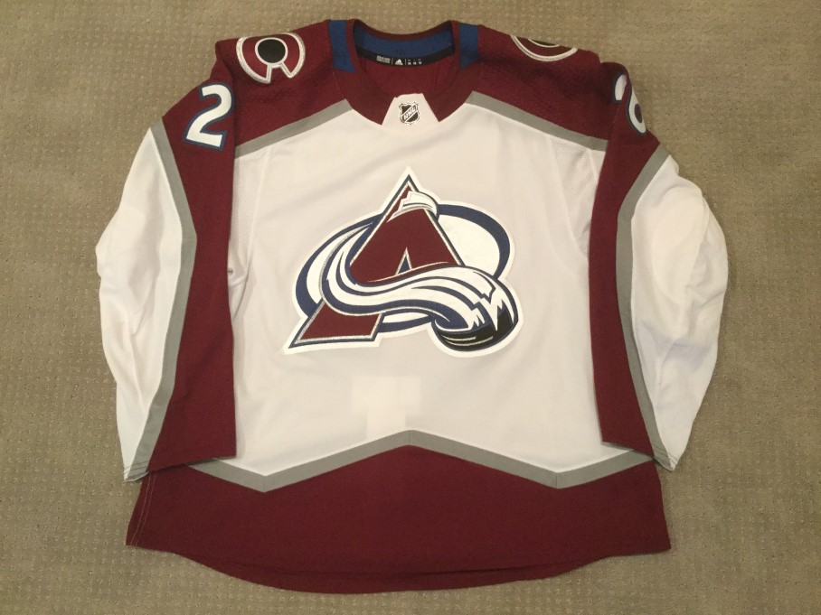Colorado Avalanche on X: Avalanche game-issued playoffs jerseys are up for  auction! Check out these away jerseys and get your bid in now:   #GoAvsGo  / X
