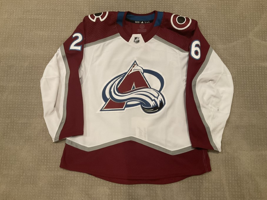 PETER FORSBERG  Colorado Avalanche 2001 CCM Vintage NHL Hockey Jersey