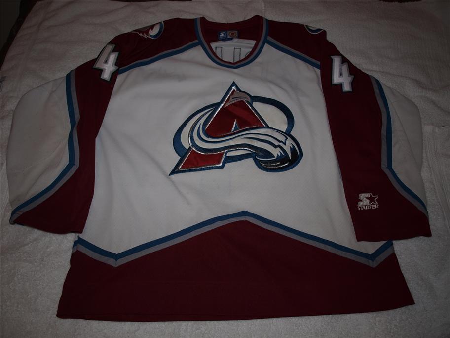 Peter Forsberg 1997-98 Colorado Avalanche Autographed Game Worn Jersey